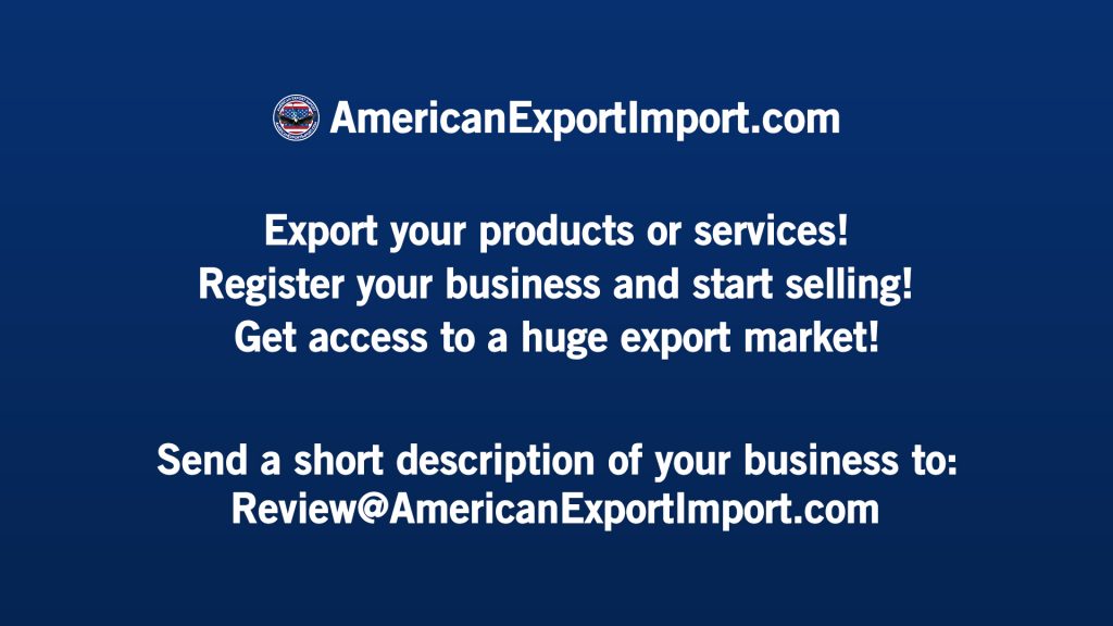 AmericanExportImport.com American Export Import Register Your Business to Export List